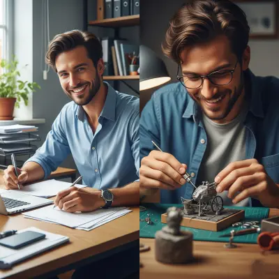 Ilustrație pentru echilibru muncă-viață personală