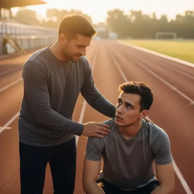 Ilustrație pentru prevenirea burnout-ului la sportivi